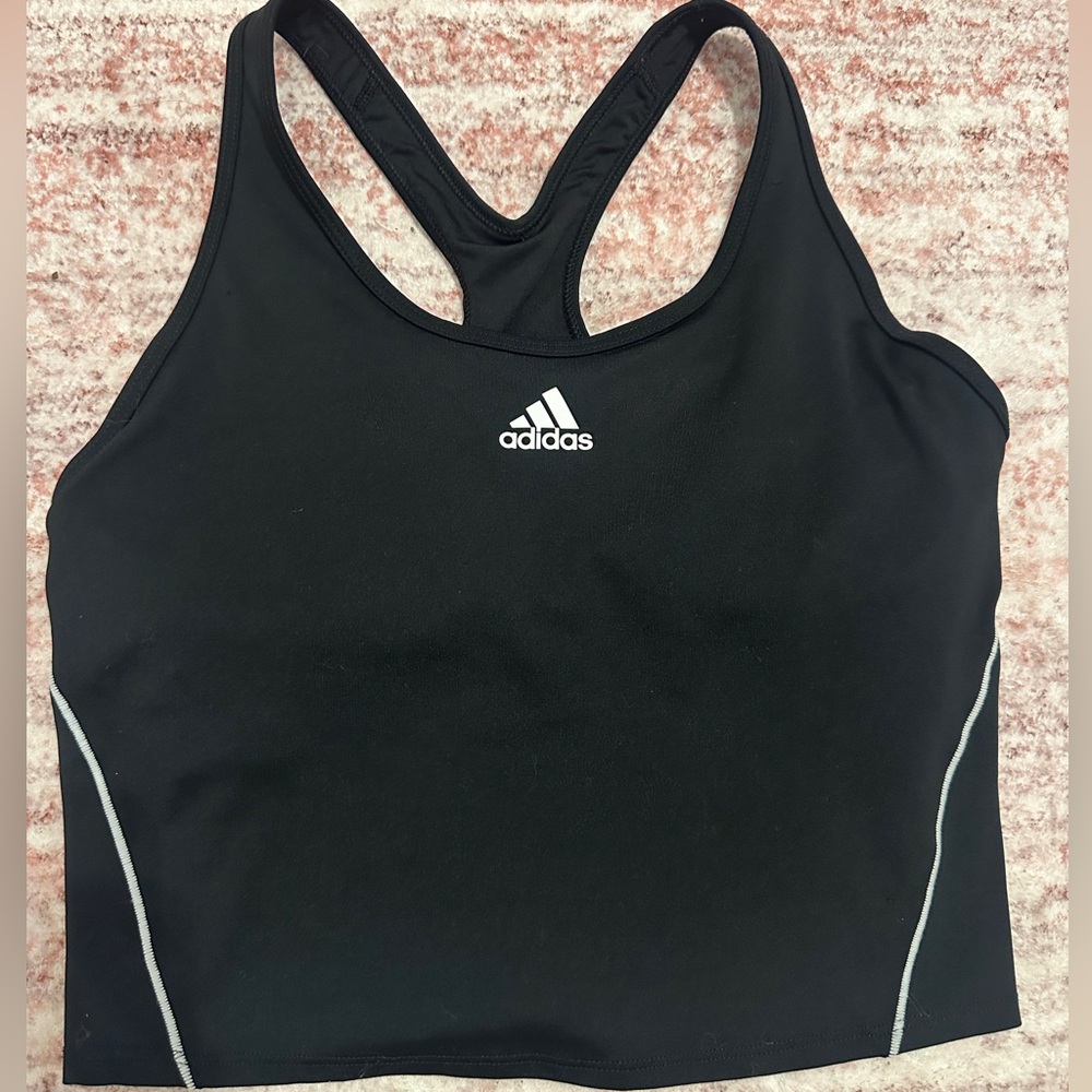 Adidas Medium-Support Long Line Bra Tank Top